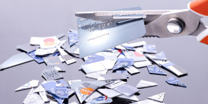 Cutting up credit cards