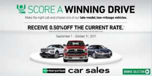 Enterprise Car Sales Slider