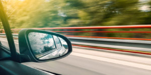 Vehicle Moving on Road