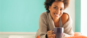 Person Enjoying Coffee