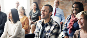 group of people in meeting