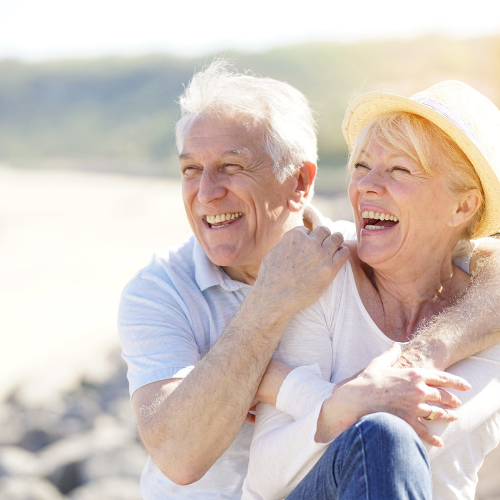 people laughing