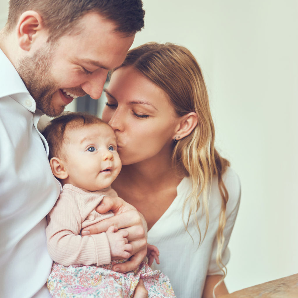 family with baby